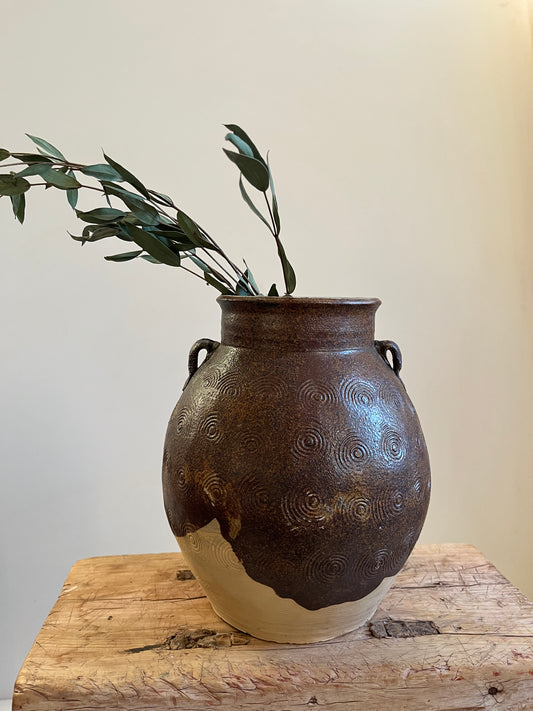 Vintage Glazed Pot V