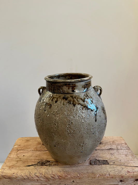 Vintage Glazed Pot I