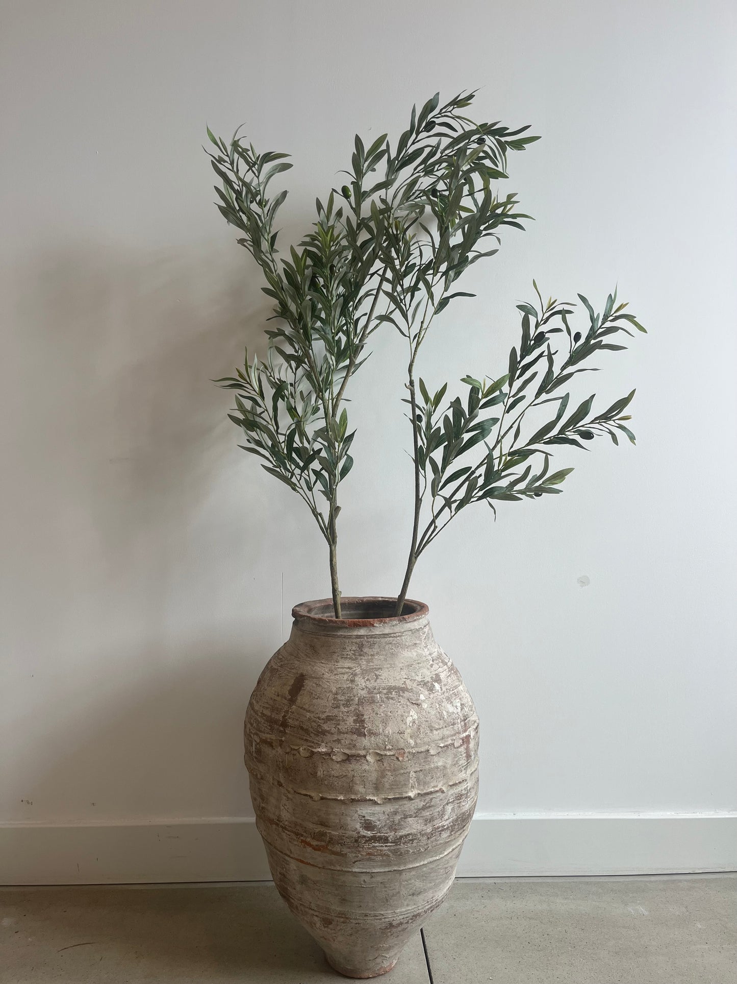 Ora vintage olive pot, XXL