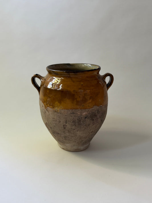 Large Antique Confit Pot - III
