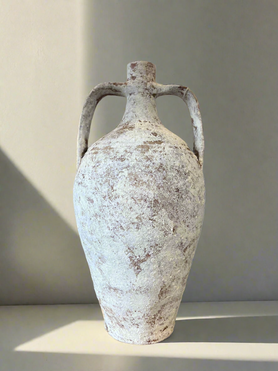 Iris vintage amphora jar