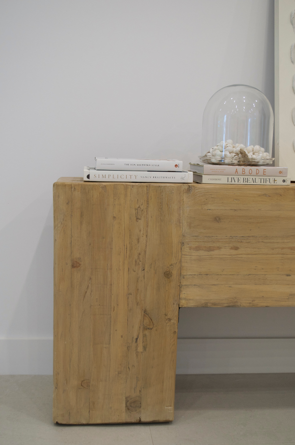 Acacia Reclaimed Elm Beam Console Table