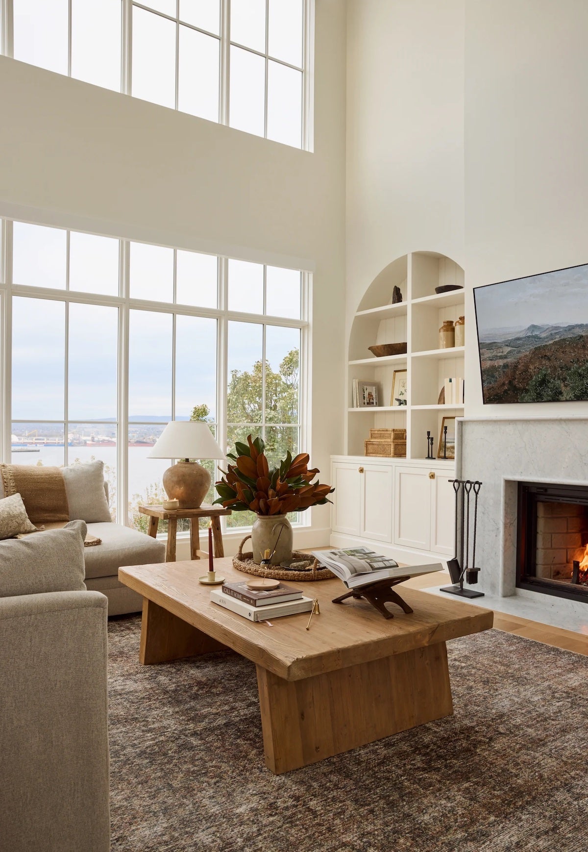 Reya Elm Coffee Table