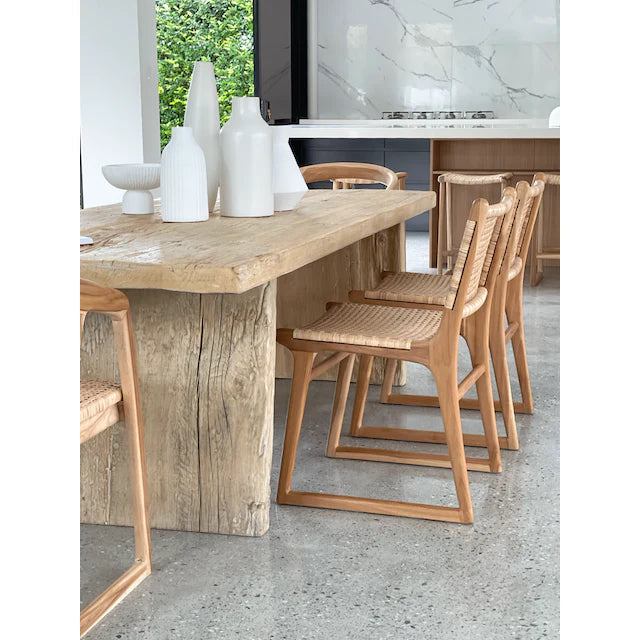 Reya Vintage Elm Dining Table