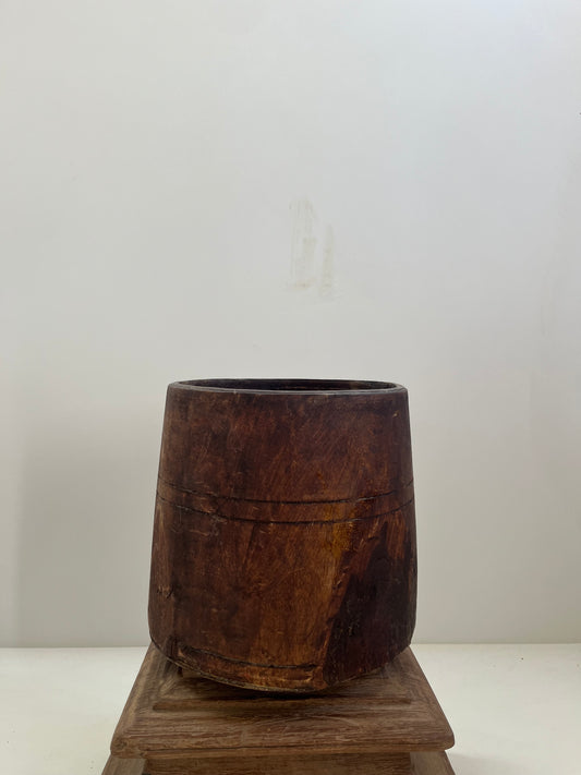 Vintage Wood Planter No. 001