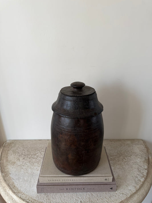 Antique Spice Pot X