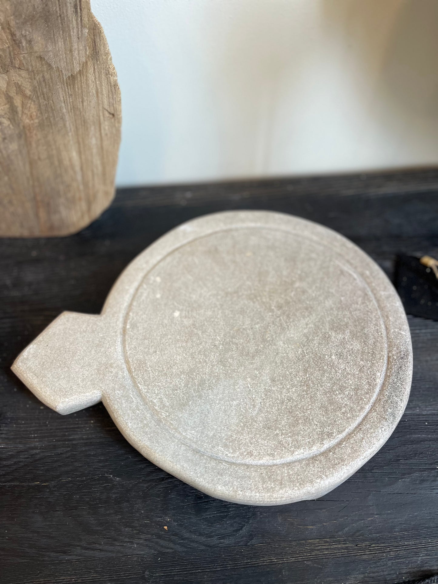 Antique marble riser