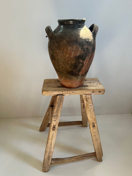 Rare Looped Handle Konya Pot