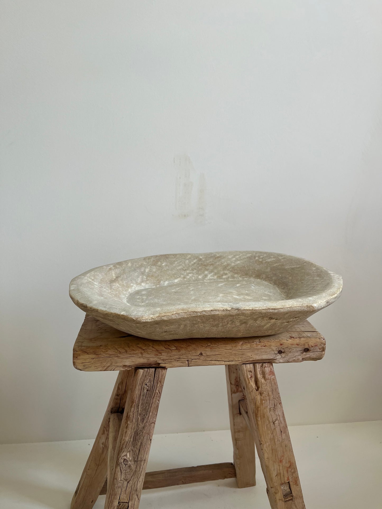 Antique Marble Kharal, Large