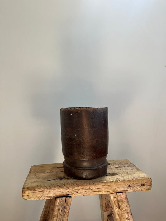 Vintage Wood Mortar