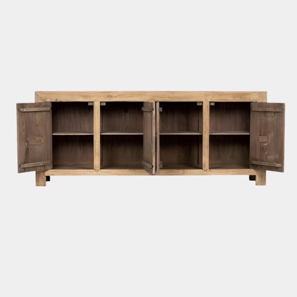 Selene Four Door Elm Sideboard
