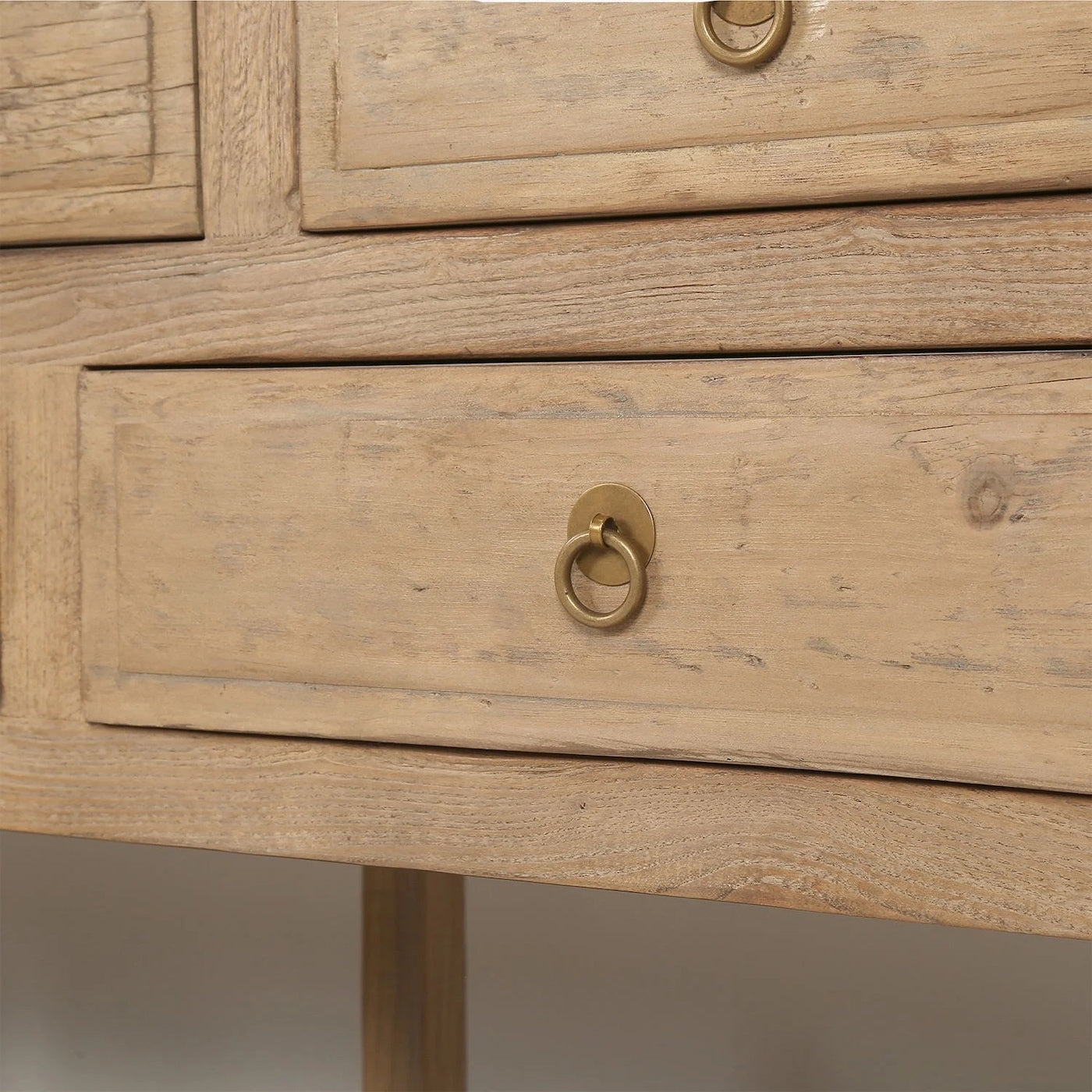 Nina Nine Drawer Elm Sideboard