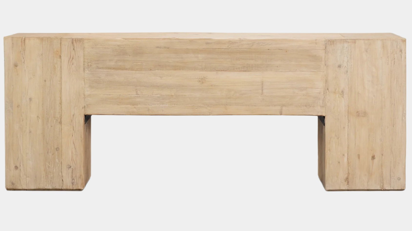 Acacia Reclaimed Elm Beam Console Table