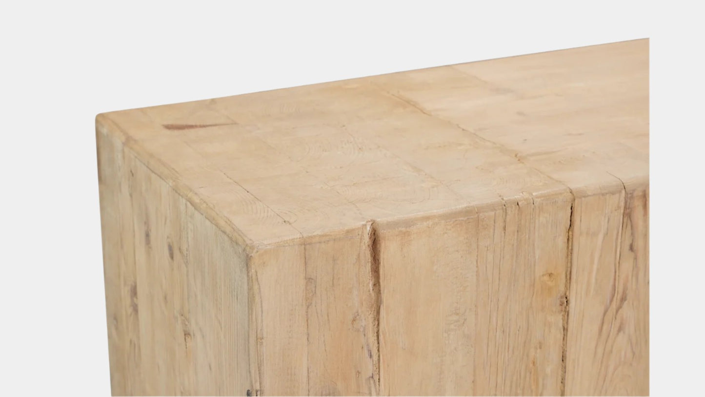 Acacia Reclaimed Elm Beam Console Table
