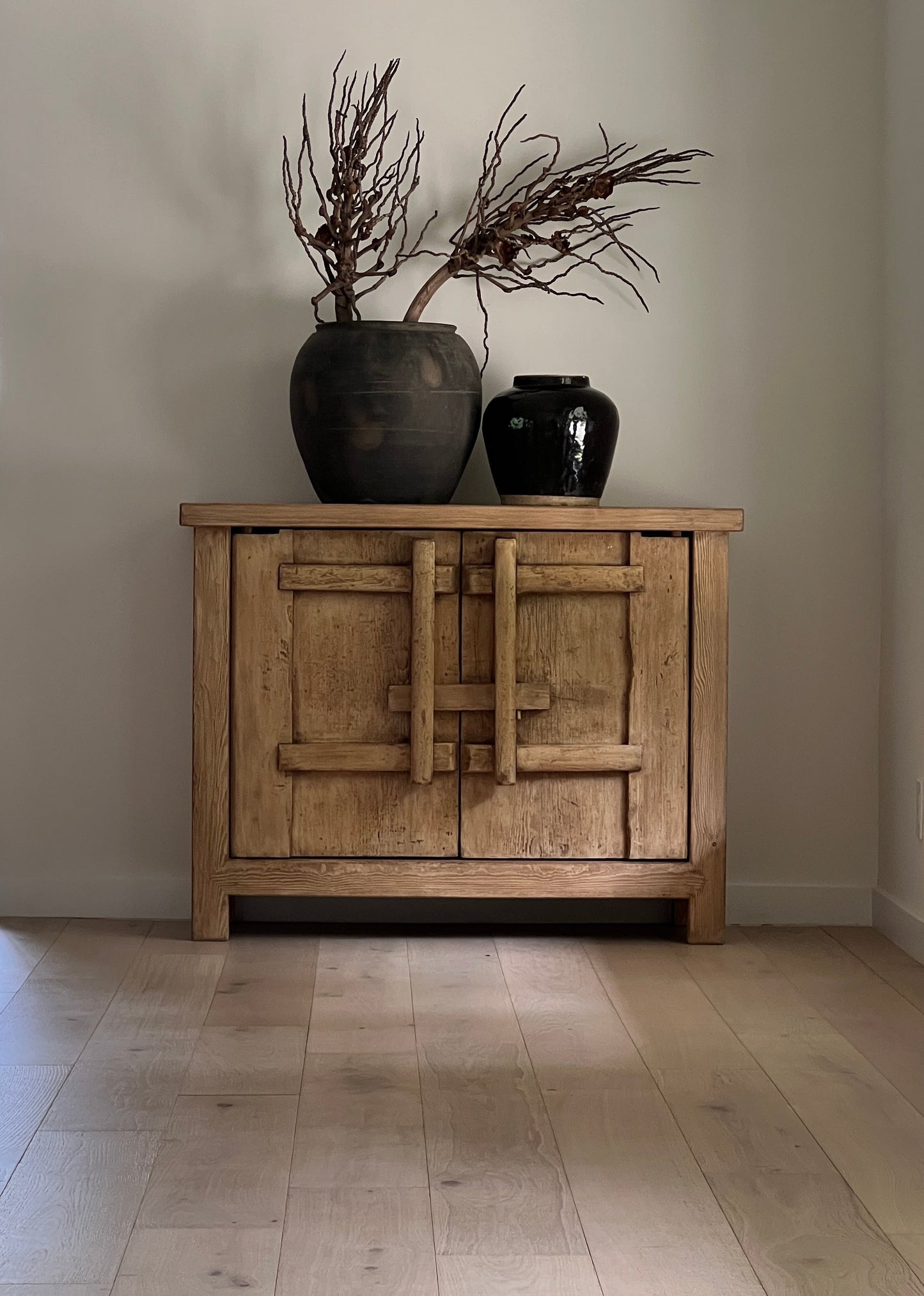Nerine Two Door Elm Cabinet