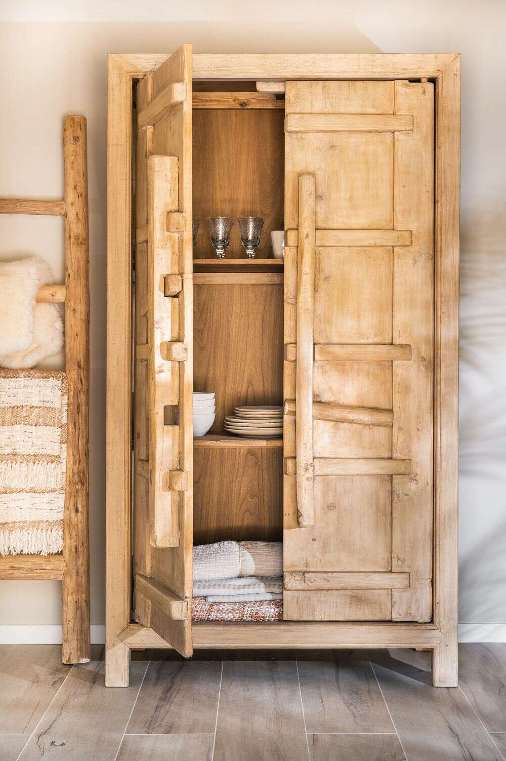 Nicola Wabi Sabi Elm Cabinet