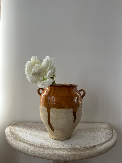 Antique French Confit Pot