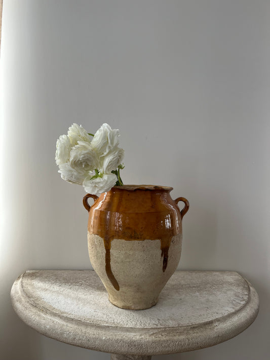 Antique French Confit Pot