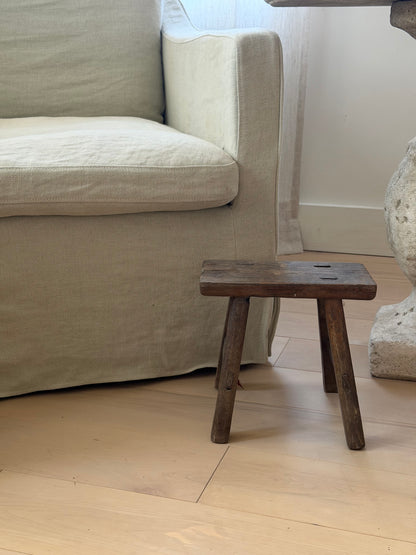 Mini Elm Stool
