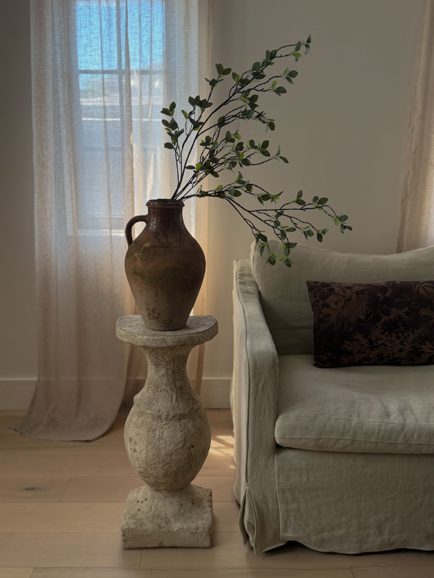Konya Pot - Rare Terracotta Moss