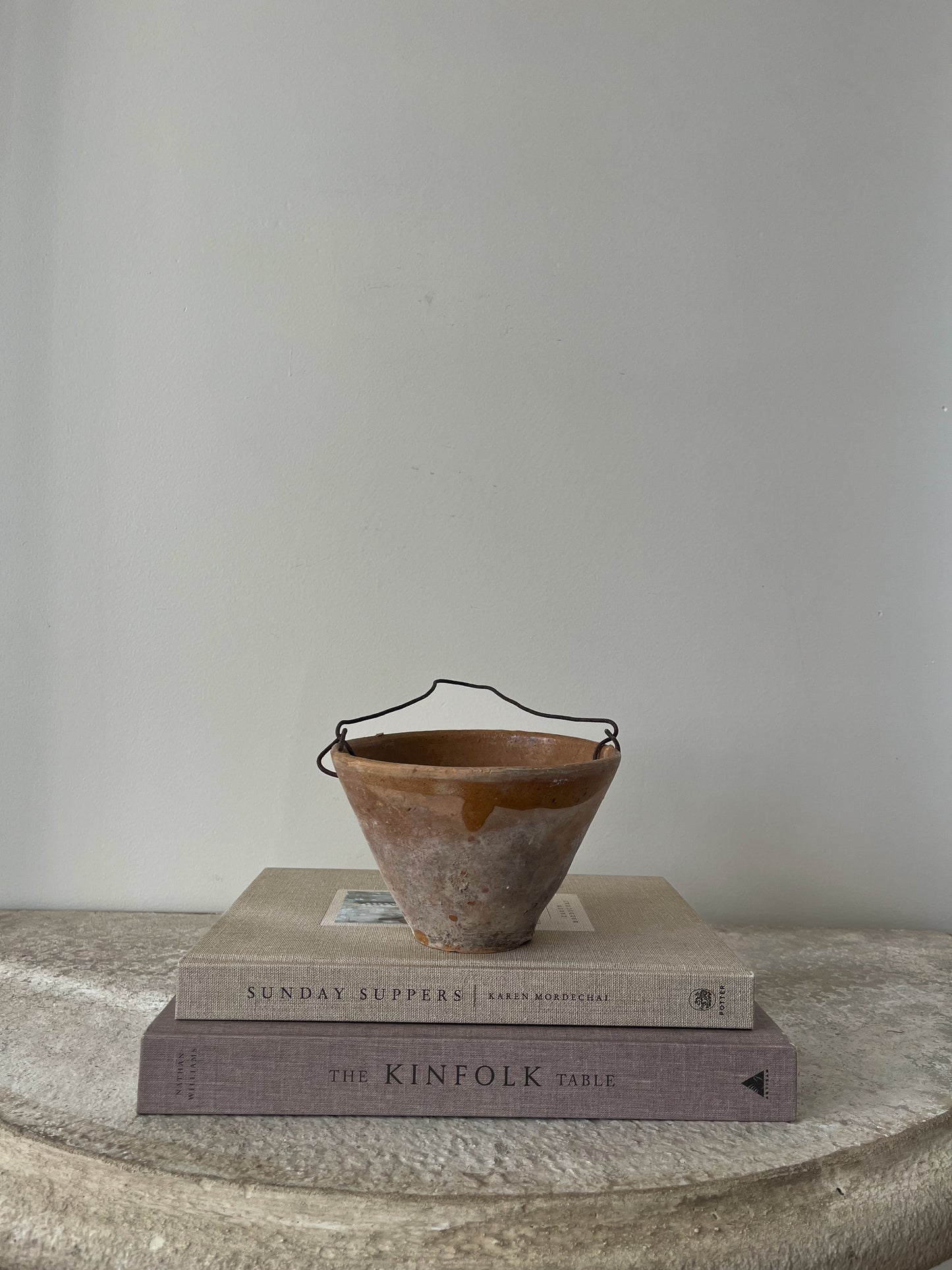 Handled Resin Pot I