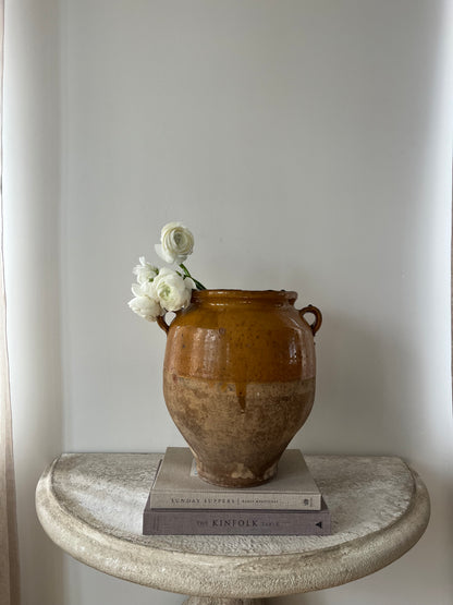 Large Antique Confit Pot I