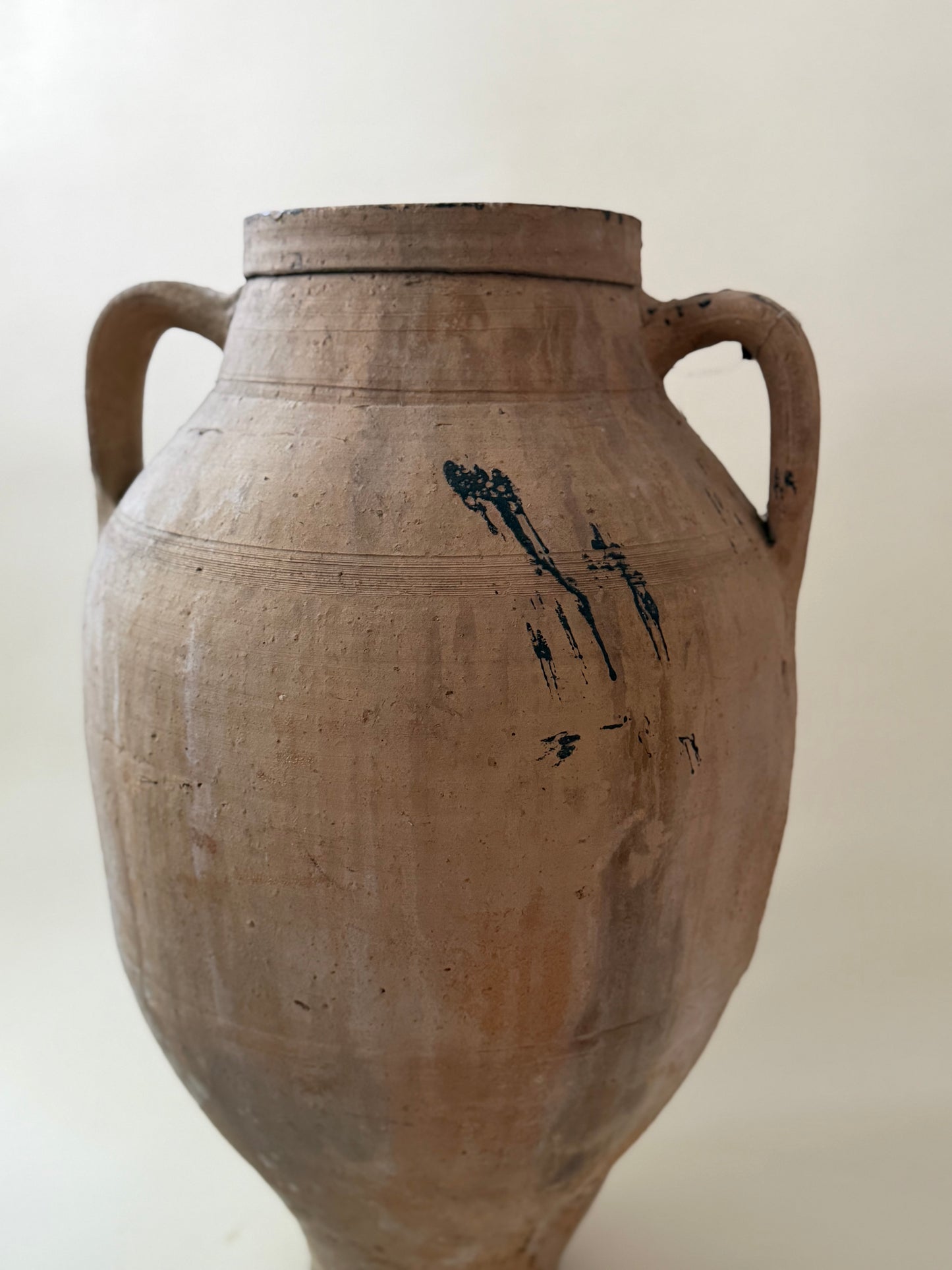 Terracotta 2 Handle Vessel - V