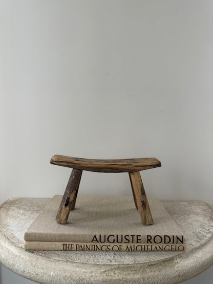 Tiny Elm Stool I