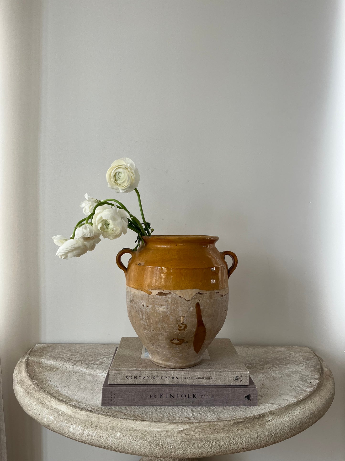 Medium Antique Confit Pot III