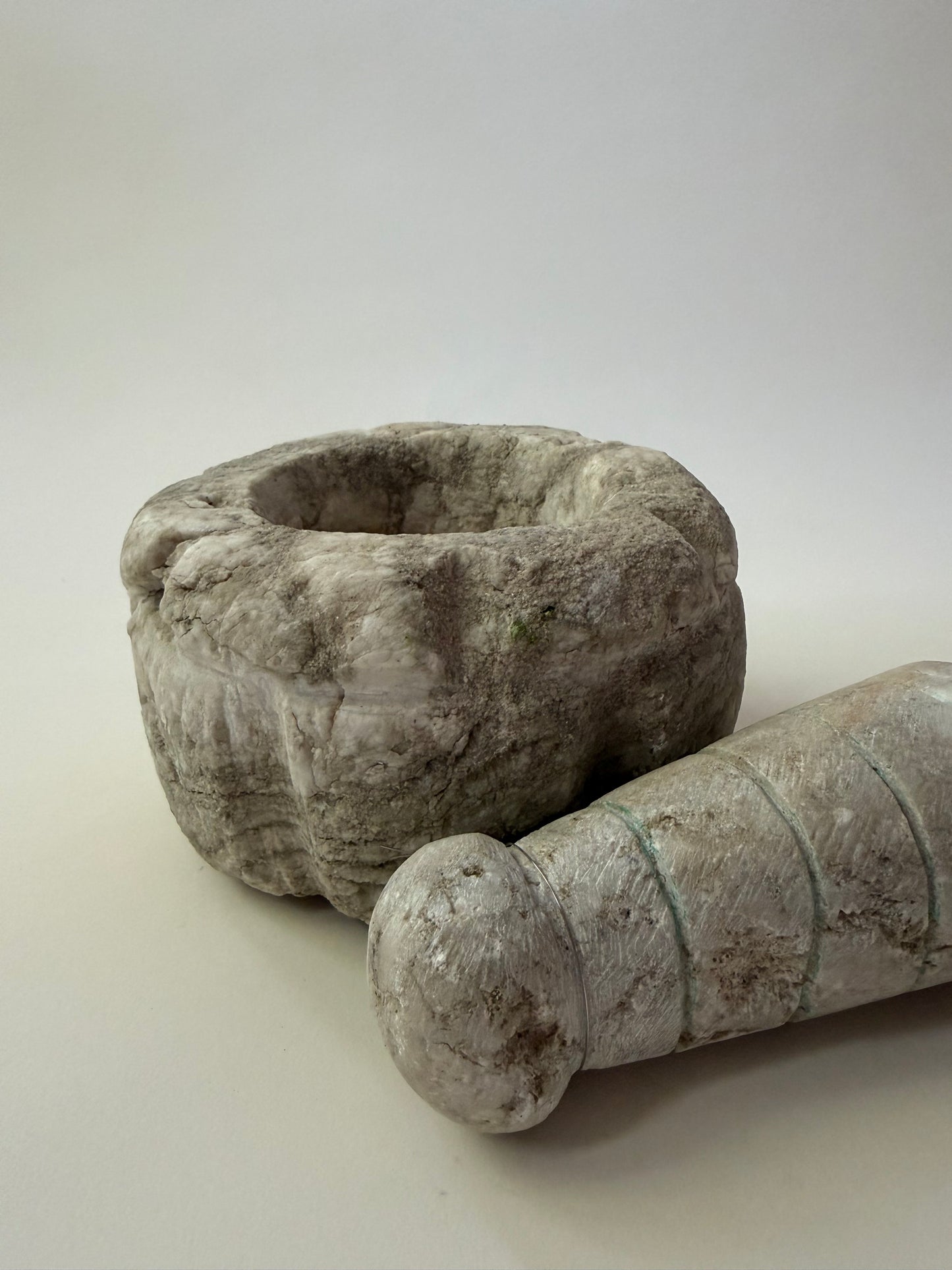 Turkish Marble Mortar & Pestle