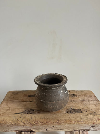 Mini Antique Clay Pot V
