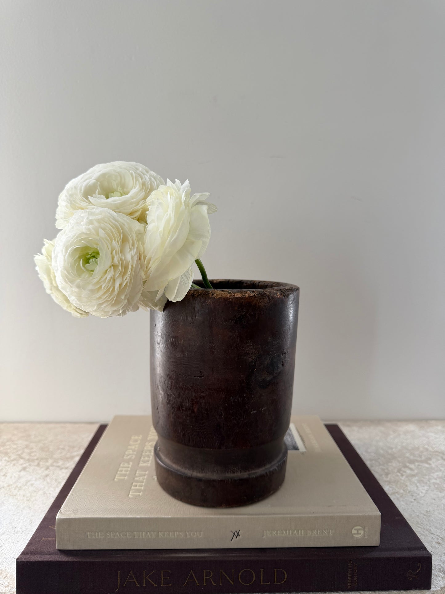 Vintage Wood Mortar