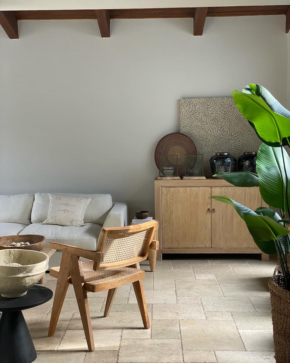 Selene Two Door Elm Cabinet