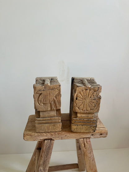 Antique Corbel Bookends