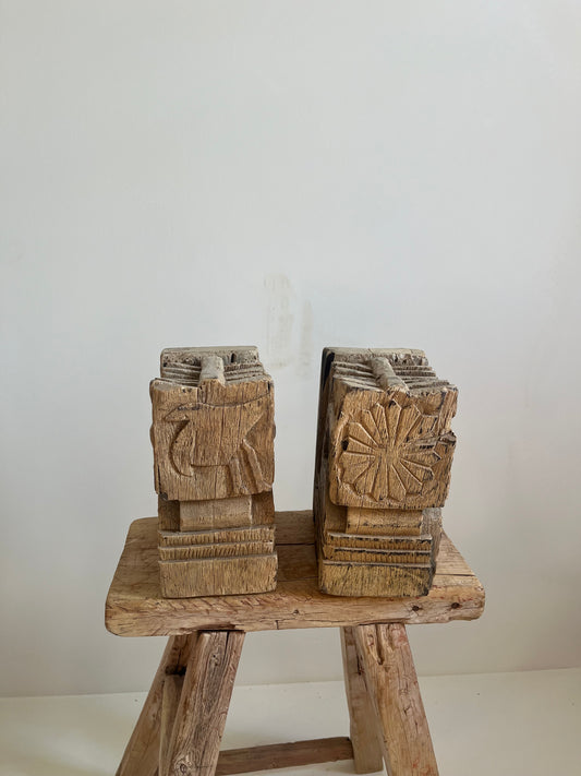 Antique Corbel Bookends