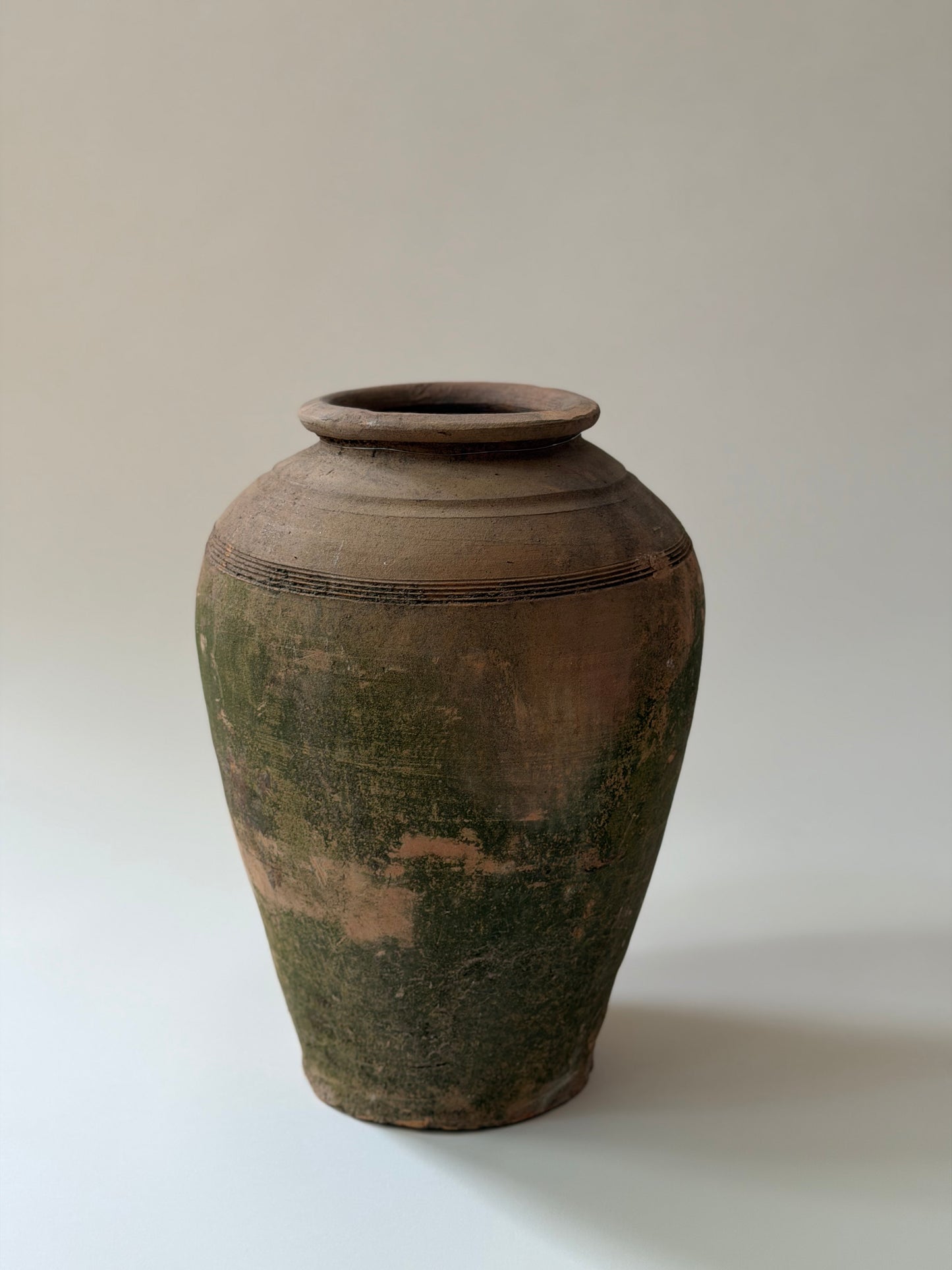 Terracotta Moss Vessel