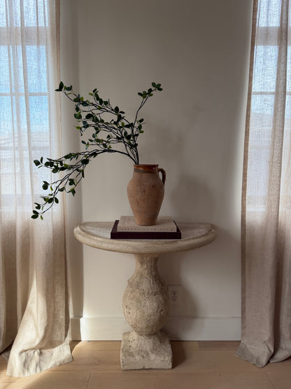 Mustard Rim Vintage Konya Pot