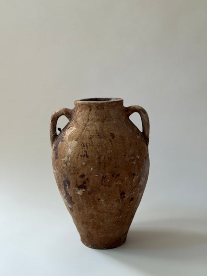 Double Handled Vessel - Brown Texture