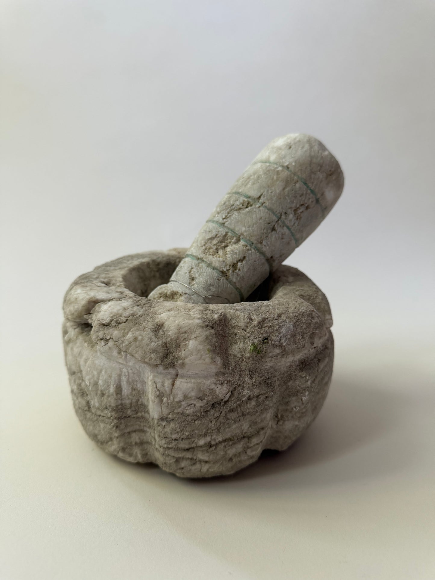 Turkish Marble Mortar & Pestle