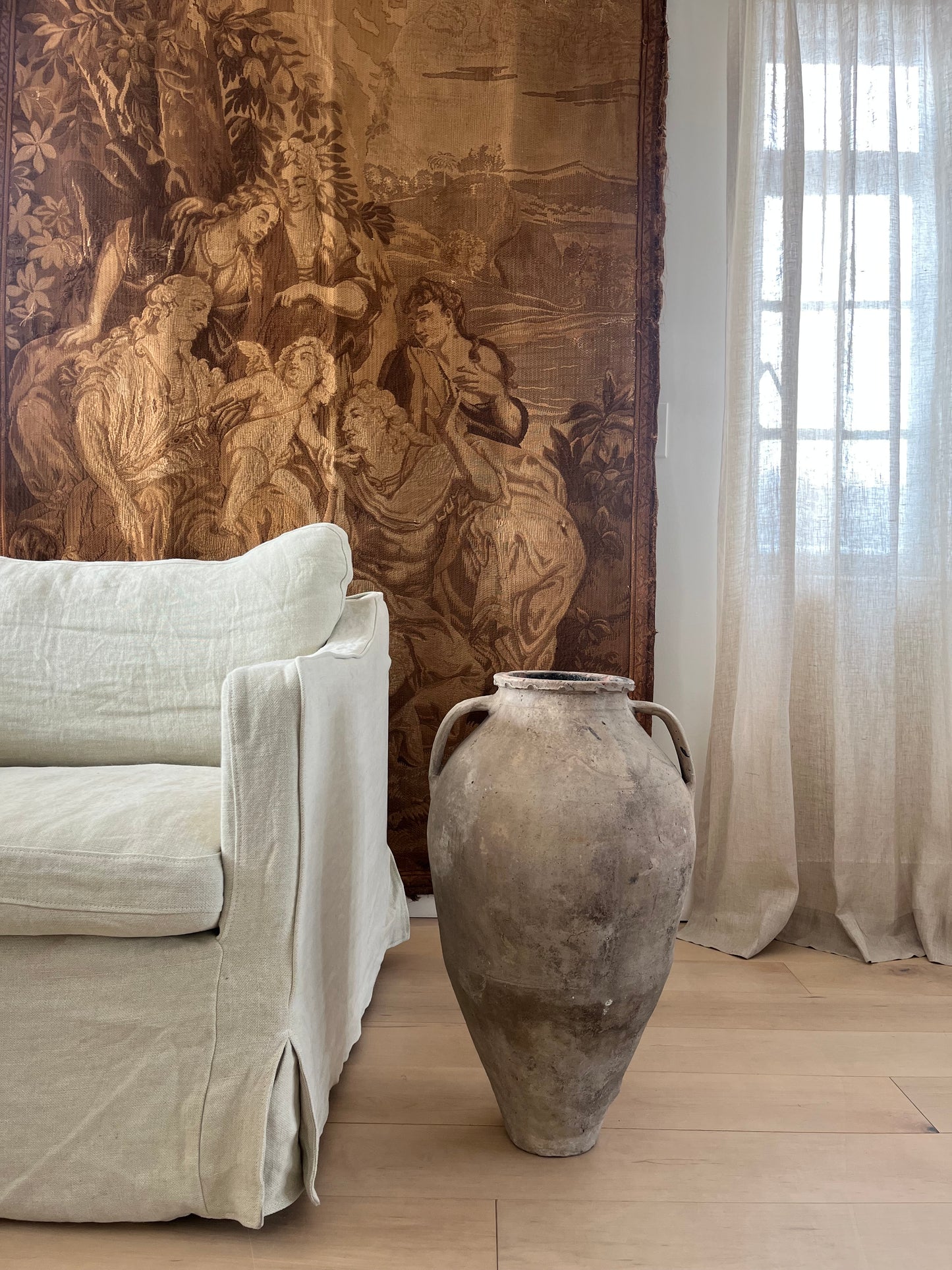 Vintage Avanos Vase, XXL No. 004