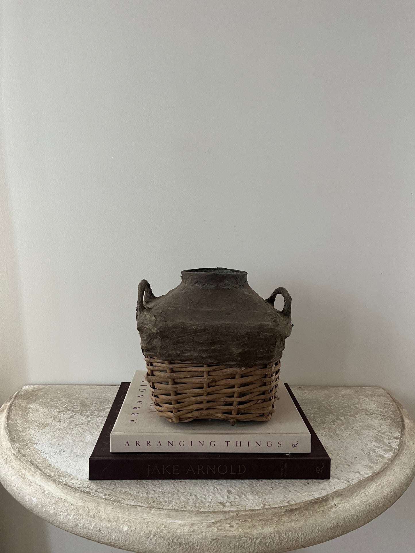 Vintage Rice Wine Basket