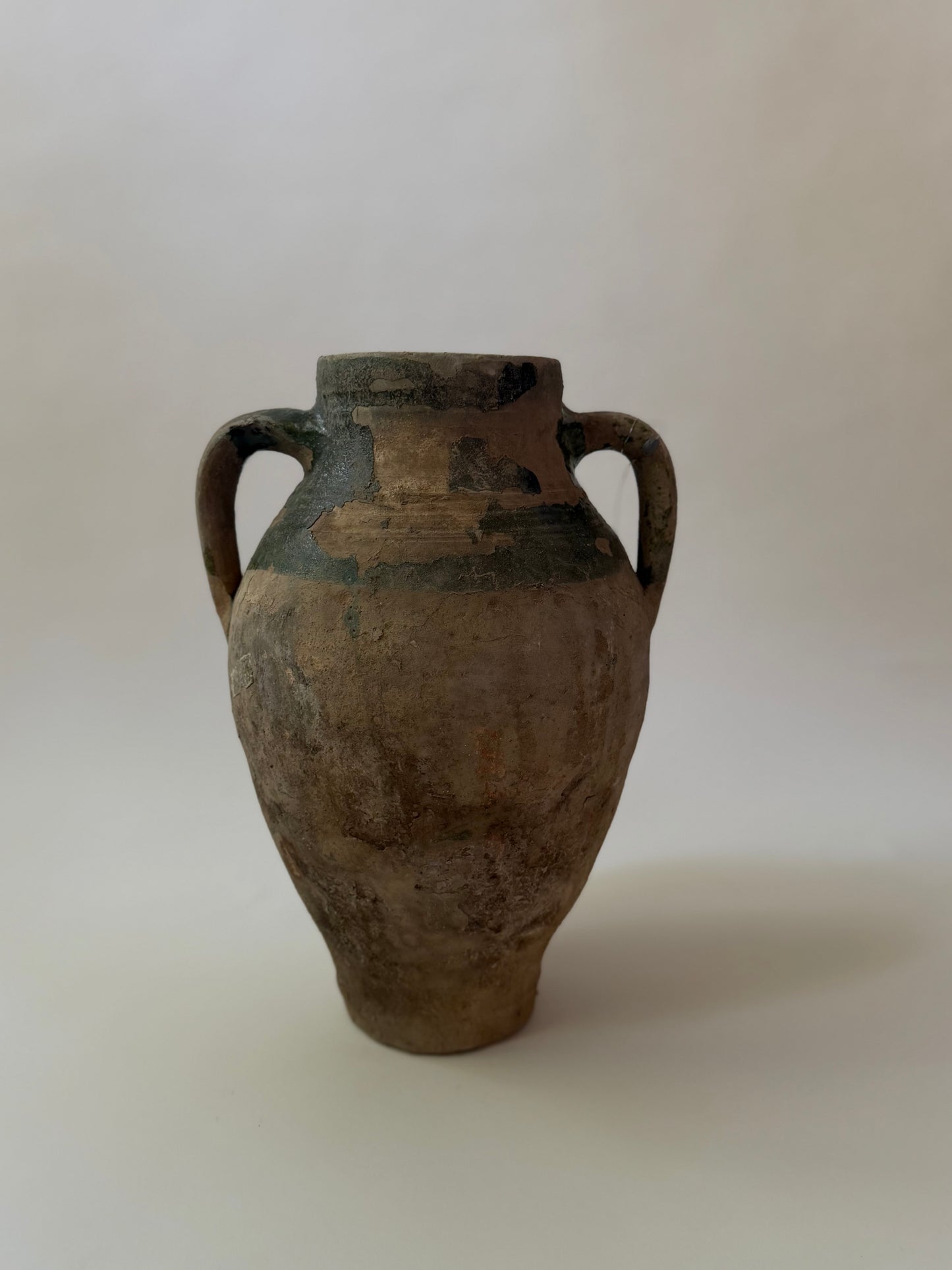 Konya Pot - Natural & Verdant Green