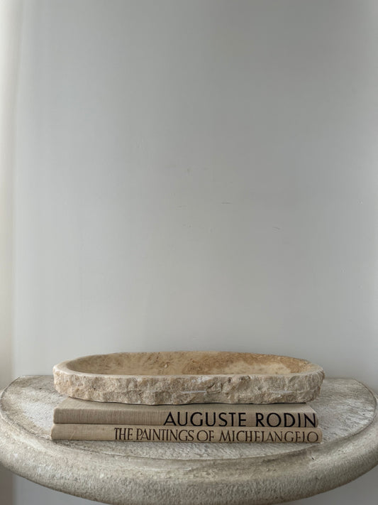 Raw Edge Onyx Tray III