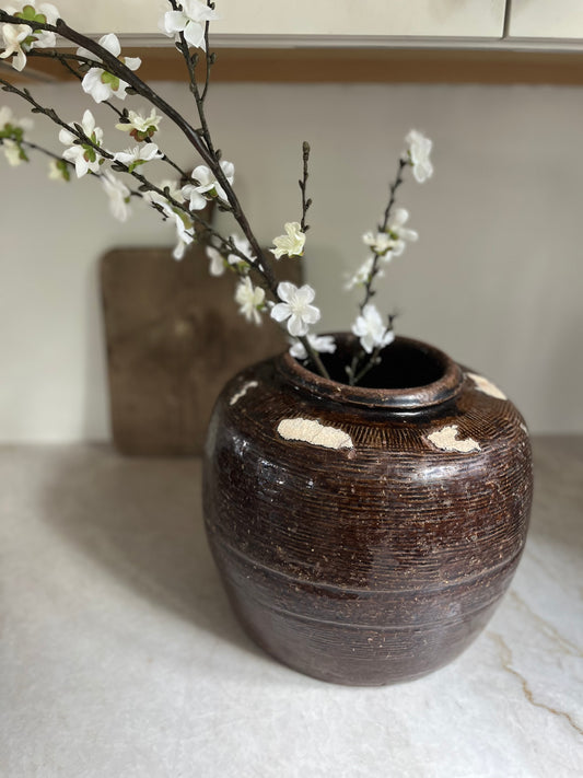 Vintage Rice Wine “Bean Pot”, Large No. 1