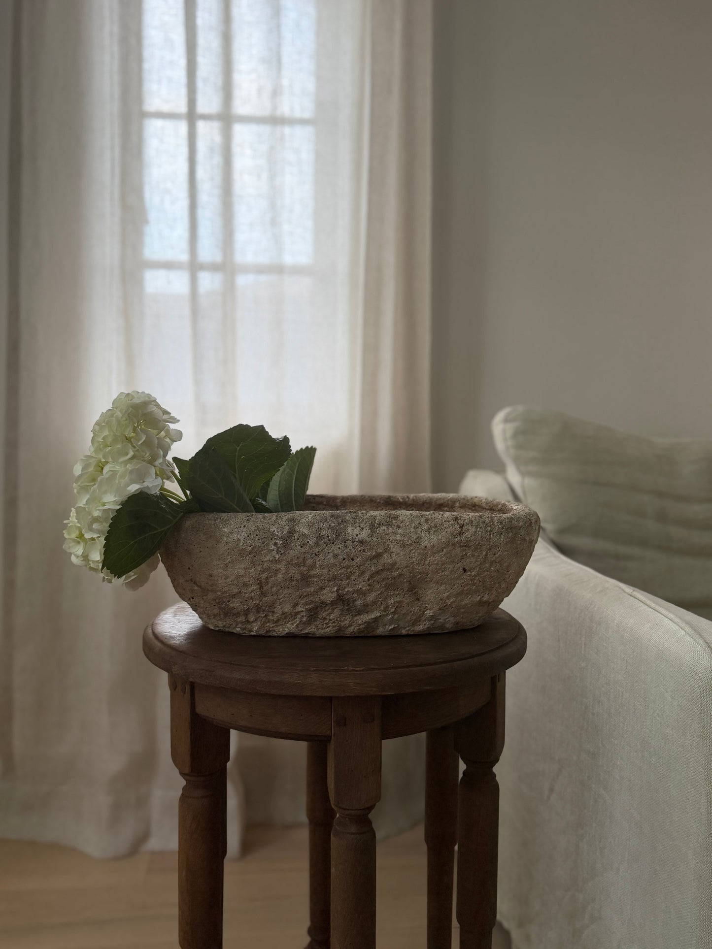 French Stone Jardiniere