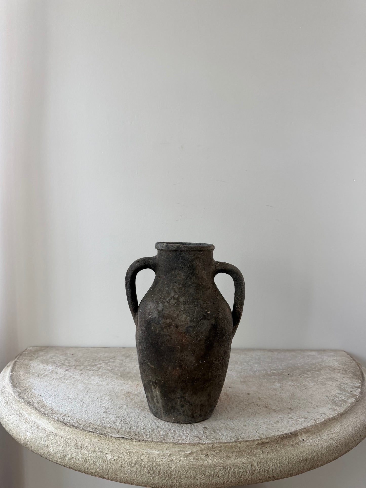 Small Double Handled Vessel - Earthen Patina