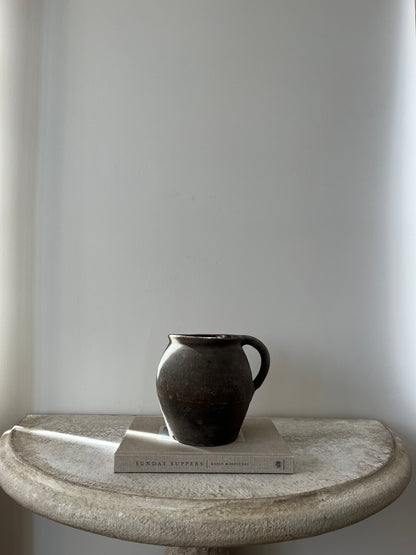 Small Brown French Pot