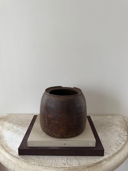 Vintage Natural Honey Pot III