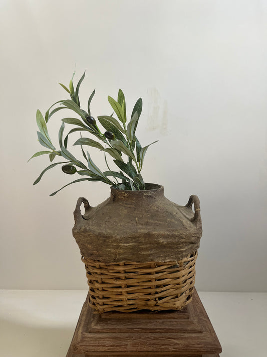 Vintage Rice Wine Basket