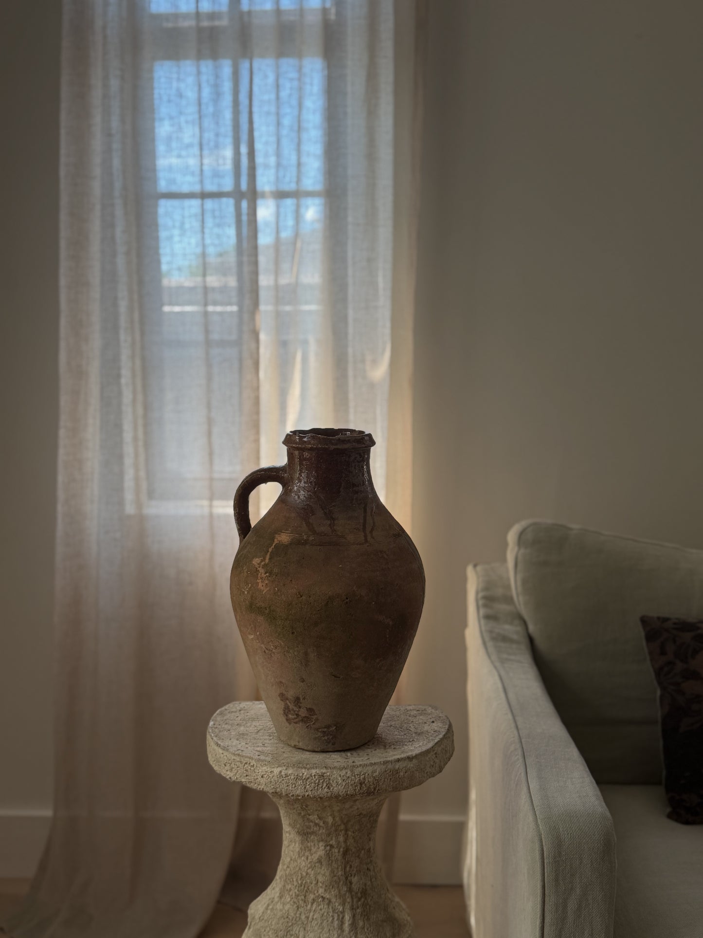 Konya Pot - Rare Terracotta Moss